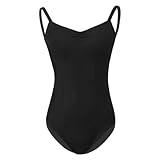 ROYAL SMEELA Ballerina Body Damen Ballettrikot Erwachsene Spaghettiträger Mit BH Für Frauen Tanztrik