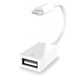 cyclingkit Lightning auf USB für iPhone OTG Kabeladapter Mini USB3.0 zu Lightning Apple-Kamera-Adapter für iPad für USB Stick SD Kartenleser Tastatur Maus usw [Mifi-Zertifizierung]