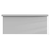 Aluminium-Jalousie 85 x 60 cm, Blickdicht Sichtschutz Sonnenschutz, Fensterrollo Innen, ohne Bohren Einfache Installation, für Dachfenster, Hellg