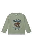 Hust & Claire Langarmshirt Sune (1-TLG) Angenehme Rippoptik für einen modernen Look (DE/NL/SE/PL, Numerisch, 122, Regular, Seagrass)