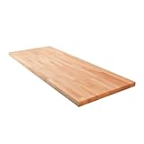 Krok Wood Massivholzplatte, Tischplatte, Arbeitsplatte aus Massivholz in Buche 2000x620x38