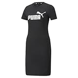 PUMA Damen ESS Slim Tee Dress Kleid, Black, M