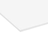 PLEXIGLAS® GS weiß (milchig), vielfältig nutzbares und bruchfestes Marken Acrylglas für Lichtobjekte etc., 3 mm dicke PLEXIGLAS® GS Platte in 25 x 50 cm, milchig-weiß (WH02)