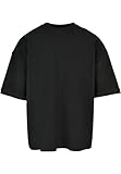 Urban Classics Herren Rib Terry Boxy Tee T-Shirt, black, M