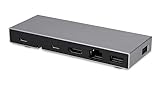 LMP USB-C Compact Dock 2-4K 6-Port USB-C Dock, ideal für MacBook Air/Pro M1/M2 - Space G