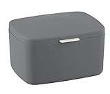 WENKO Badbox Barcelona, universell einsetzbare Box mit Deckel zur Aufbewahrung von Utensilien in Bad, Küche & Haushalt, aus bruchsicherem Spezialkunststoff, BPA-frei, 19,5 x 11 x 16 cm,