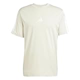 adidas 3 Stripes T-Shirt (DE/NL/SE/PL, Alphanumerisch, L, Regular, Regular, beige)