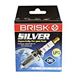 Brisk Power-Silver dr15ys-9 1462 Zündkerzen Benzin LPG CNG Autogas, 4-teilig