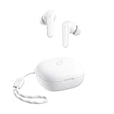 soundcore by Anker P20i Kabellose Bluetooth Kopfhörer in-Ear, 10mm Treiber, Bluetooth 5.3, Anpassbarer EQ, 30 Std. Spielzeit, IPX5 wasserfest, 2 Mikros mit KI, einzeln verwendbar (Weiß)