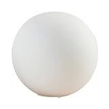 Lindby Tischlampe 'Rhona' (Modern) in Weiß aus Glas u.a. für Wohnzimmer & Esszimmer (1 flammig, E27) - Tischleuchte, Schreibtischlampe, Nachttischlampe, Wohnzimmerlamp