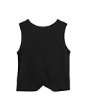 someday Damen Top | Geripptes Top Kinaya Regular aus weichem Jersey Black, 38