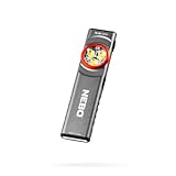 NEBO Slim+ Mini USB C wiederaufladbare Taschenlampe – tragbare LED-Taschenlampe mit ultradünnem Profil, helle 250 Lumen Leistung und bis zu 10 Stunden Laufzeit, wasserdichte Mini-Taschenlampe,