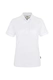 HAKRO Damen Polo-Shirt 'Classic' - 110 - weiß - Größe: L