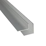 Aluminium Winkel silber [ELOXIERT] Aluprofil L Profil Aluminiumprofil Winkelprofil Aluminium [40 x 20 x 2 mm x 2.000+-4 mm]