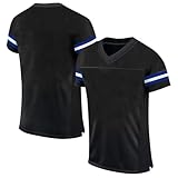 Personalisiert American Football Spieltrikots mit Name Nummer, Trikot Personalisierte T-Shirt für Junge Mädchen Herrn Damen Kinder Erw
