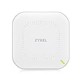 Zyxel Multi-Gig WiFi 6 AX3000 PoE Access Point für kleine Unternehmen, 2,5G PoE-Uplink, mit 3x3 + 2x2 MU-MIMO-Antenne, verwaltbar über Nebula APP/Cloud oder Standalone [NWA50AX Pro]