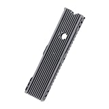 YPBEW Für M.2 NVMe SSD Kühlkörper unterstützt M.2 SSD-Festplatte 22110 Desktop-dedizierter PCI-E-Lüfter, Aluminium-Kü