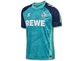 hummel 1. FC Köln Ausweichtrikot 24 25 blau Effzeh Third Shirt Fan Jersey Trikot, Größe:XXL