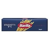 Barilla Pasta Klassische Spaghetti n.5 aus hochwertigem Hartweizen immer al dente, (1 x 500 g), geschmack