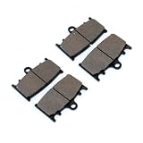 Motorradzubehör Motorrad Vorne Hinten Bremsbeläge Für ZZR1100 1993 1994 1995 1996 1997 1998 ZZR1200 2002 2003 2004 2005(2XFront)