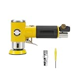 Richeyty Mini 2/3-Luftschleifer, Pneumatischer Polierer, Schleifpuffer, Doppelt Wirkender Kettenp