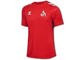 hummel 1. FC Köln Training Pro Jersey 24 25 rot Effzeh Trainingsshirt Trikot, Größe:L