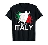 Handball Italien Trikot Handballspieler Handballspiel T-S