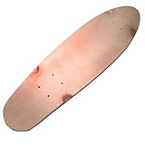 Tmand Maple Cruiser Fish Skateboard-Brett, 4 Räder, Einzelrocker, 7-lagig, 68