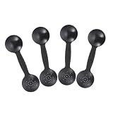 VALICLUD 4 Stück Vision Optometry Maske Werkzeug Augeninstrument Sehtherapie-tools Augenschild Augenpflaster Wiederverwendbar Sehtestgeräte Optometrie Eyetracker Pp Black