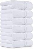 Utopia Towels - Handtücher Set aus Baumwolle - 100% Baumwolle, 41 x 71 cm - 6er Pack (Weiß)
