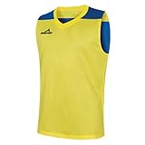 Mercury Unisex Reversible T-Shirt Michigan Tshirt, Gelb-blau, L