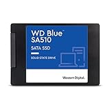 WD Blue SA510 SATA SSD 1 TB 2,5 Zoll (Lesen bis 560 MB/s, Schreiben bis 520 MB/s, Upgrade für PC/Laptop, dreimonatiges Probeabo von Dropbox Professional, Western Digital SSD Dashboard)