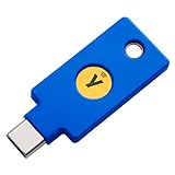 Yubico Y-400 Security Key C NFC - USB-und NFC-Sicherheitsschlüssel mit Zwei-Faktor-Authentifizierung, passend für USB-C Anschlüsse und funktioniert mit unterstützten NFC-Mobilgeräten , B