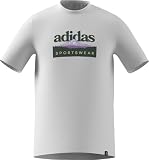 adidas Men's Sportsman Mountain Graphic T-Shirt, White, XXL