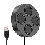 Rrlihjgu Tragbarer Lautsprecher, USB, verkabelt, mit großer Lautstärke und tiefem Bass, Lautsprecher für Golfwagen, Tablet, Zuhause, Party, Arbeit, Klassenzimmer, Spiele, TV-Rack