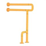 KHYTEBV Armlehne für Badezimmertoilette, Toilettensicherheitsrahmen mit leuchtender Dichtung, medizinischer Stützhandlauf, Nylonhandlauf für ly