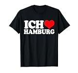 Ich liebe Hamburg, das Herz der Stadt Hamburg T-S