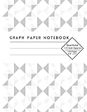 Graph Paper Composition Notebook: Quad Ruled 4x4 for Maths and Science Students, 8.5 x 11, Grid Paper for Engineering Work Drawing, 120 Pag