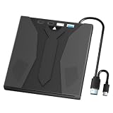 Suoumwa 7 in 1 USB 3.0 Typ C Externer CD -DVD -Antriebs -Player - Optische Multifunktion für Laptop für PC