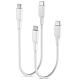 Sundix USB C auf Lightning Kabel Kurz-2Pack 0.15m+0.3m, iPhone Ladekabel MFi Zertifiziert Power Delivery USB C Kabel für iPhone 14/12/13/13 Pro Max/mini/12 Pro/12 mini/11/XR/XS/X/8/8