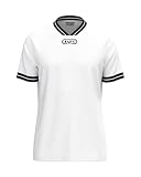 JAKO Unisex Trikot Retro, Kurzarm, weiß, L