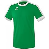 Erima Unisex Retro Star Trikot, Smaragd/Weiß, L EU