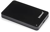 Intenso Memory Case 1 TB Externe Festplatte (6,35 cm (2,5 Zoll) 5400 U/min, 8 MB Cache, USB 3.0) schw