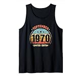 53. Geburtstag Awesome Since September 1970 53 Years Old Tank Top