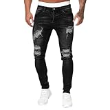 Western Jeans Herren Arbeitshose weiß Karneval t Shirt Herren 80er Jahre Hose Herren zerrissene Jeans Stoffhose Herren Jeans Herren hellblau kostüm Manner Karneval Herren Jeans S