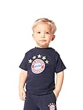 FC Bayern München | T-Shirt Essential| Baby Rot/Weiß, Rot oder Navy | Fußb
