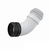 Universal-Bereich flexi Flexible Kunststoff-WC-Toilettenabfall Winkelanschluss 90 / 110