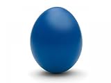 Blaues UV-Fluoreszierendes Vollkunststoff-Köder-Ei für Fuchs, Mader, Fallenjag