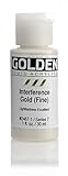 Pro-Art Wandbild Golden Fluid Farbe 1 Oz -Interference Gold F