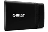 Orico 500GB USB 3.0 tragbare Externe Festplatte 2,5 Zoll 2538U3 Portable HDD Geschenk zu Weihnachten für Fotos smart TV PC Laptop Computer ps4 ps5 Xbox kompatibel mit Windows Mac OS Linux - schw